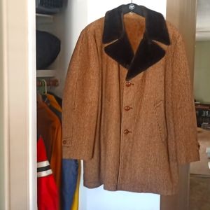 Vintage Great Western Wool Tweed Coat